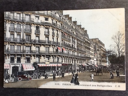 Paris boulevard batignolles - paris,