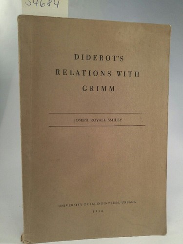 Diderot relations with grimm - relations,