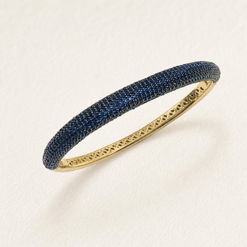 Klapparmreif blauer spinell - blauer,