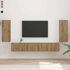 3 pcs Schrankwand Wohnwand