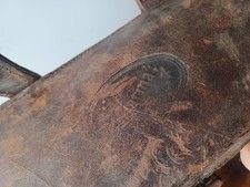 Ledertasche Militär Antik