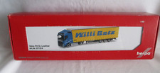 Herpa Tekno 071314 Volvo FH Gl. Lowliner Gardinenplanen Sattelzug Willi Betz Neu