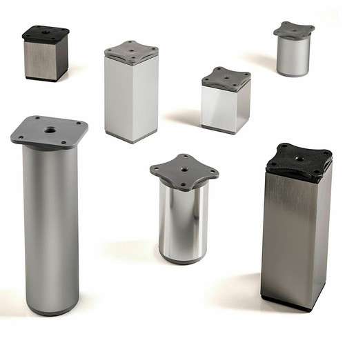 Möbelfüße alu - 4x,