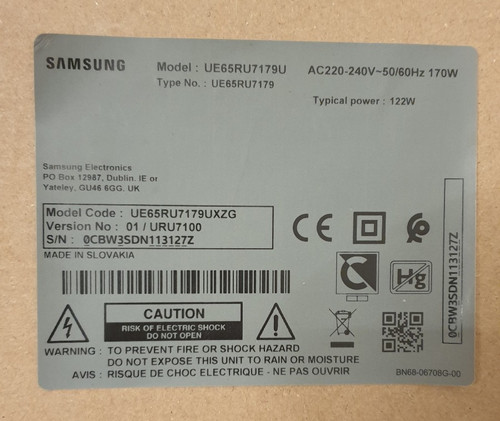 Samsung ue65ru7179u - samsung,