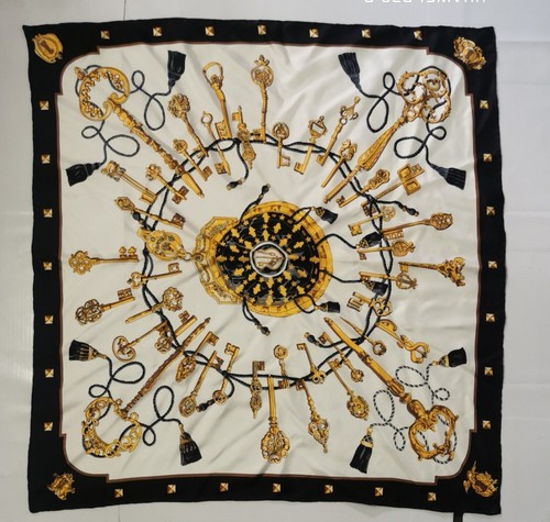 Vintage seidentuch silk scarf - vintage, seidentuch.