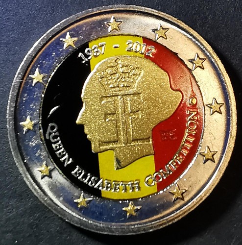 Euro gedenkmünze belgien - 2,