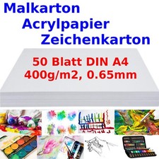 50x malkarton zeichenkarton - 50x,