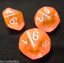 3 Würfel / Spielwürfel - W10