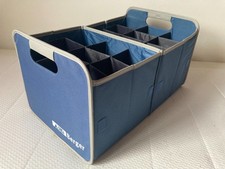 Faltbox Berger Aufbewahrungsbox/Klappkorb blau (mit Innenfächern) – TOP ZUSTAND!