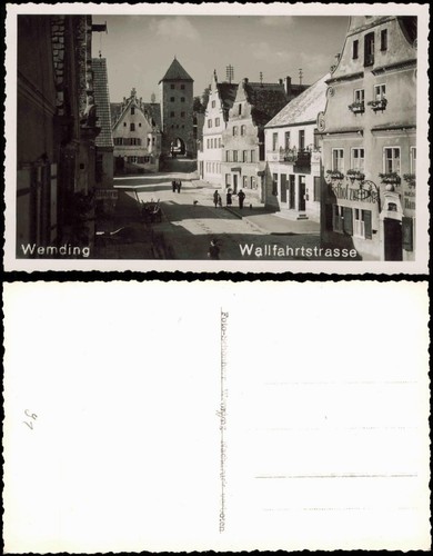 Wemding ortsansicht - wemding,