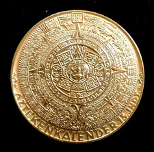 Mexiko 1968 24,5g 900/1000 Ag/Silber Aztekenkalender 15.Jhd /Olympia Mexiko68