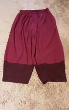 Strickballonhose zum Lagenlook EG beere