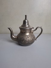 Teekanne alte Kanne versilbert