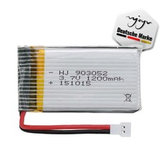 1200mAh Upgrade-Akku für Syma X5SC, X5SW, MJX Quadcopter, Ersatzteil, Ersatzakku