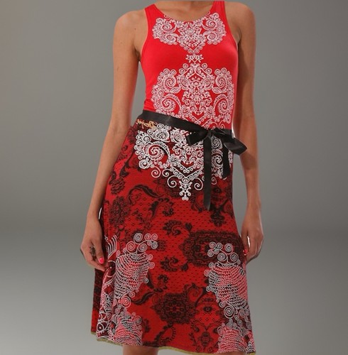 Desigual linie kleid - desigual,