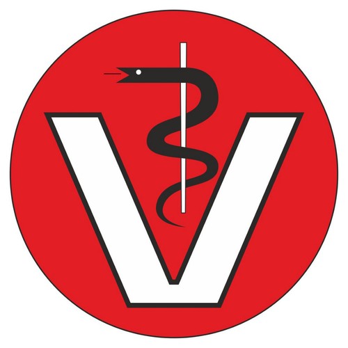 ø10cm aufkleber veterinär - aufkleber,