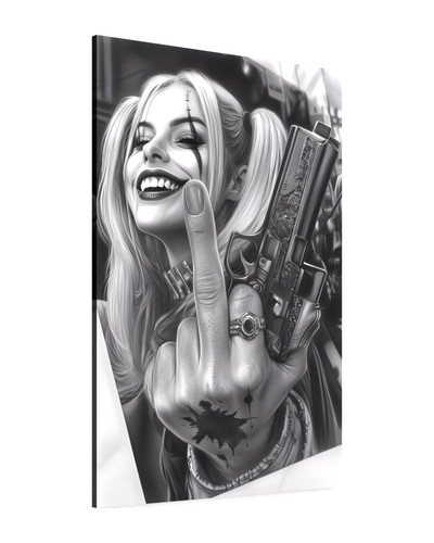 Harley quinn leinwand bild - quinn,
