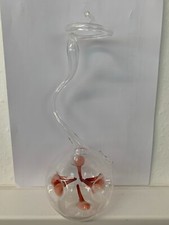 Rosenvase/Einblumenvase klar