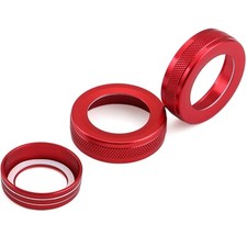 Drehregler Drehknöpfe Alu Rot