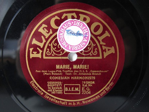 78rpm comedian harmonists - 78rpm,
