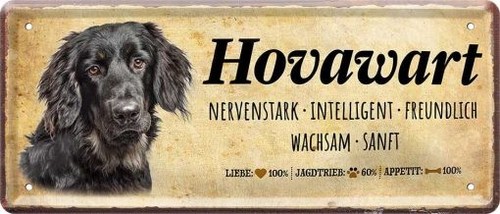 Blechschild cm hunde - x,