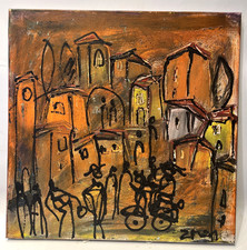 Stadt Italien bike Textureart