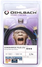 HDMI-Kabel 34006 High-Speed mit Ethernet OEHLBACH Screen Magic Plus 1,7m