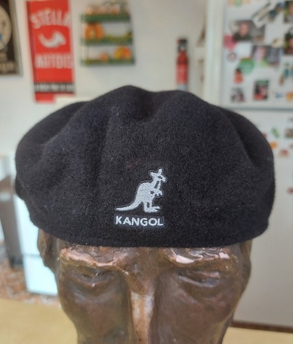 Kangol blue wool - kangol, black