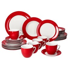 30tlg Kombiservice Variant Rot
