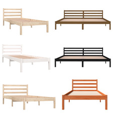 Massivholzbett Einzelbett