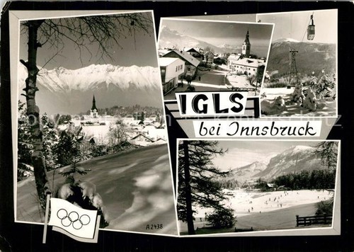 Igls tirol winterpanorama - igls,