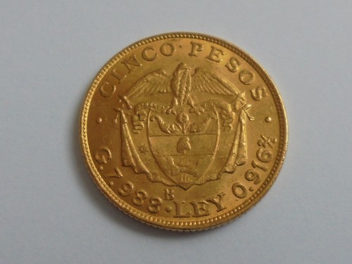Pesos kolumbien 1924 - 5,