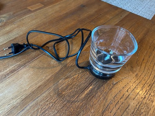 Ladeglas mit ladestation - mit,