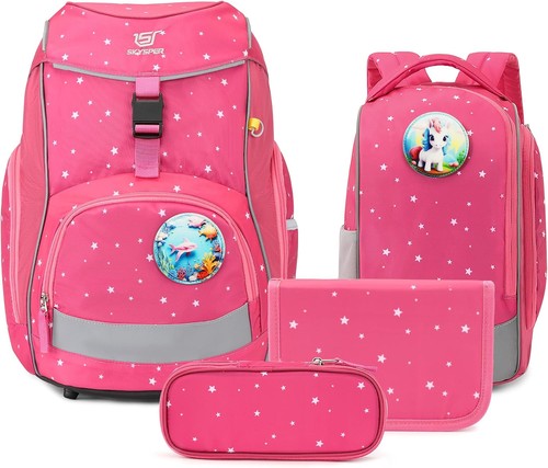 Schulranzen set teilig 15l - 5-teilig,
