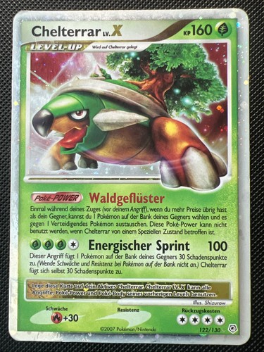 Chelterrar pokemon karte - lv., x