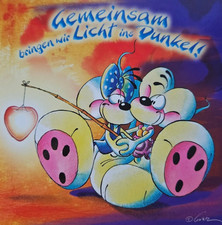 Diddl Quadrat Postkarte - Nr. 11/04 - Depesche - Sonderkarte - Liebe - Spruch