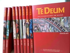 Konvolut bestehend aus 9 Bänden zum Thema: TeDeum. Das Stundengebet im Alltag. B