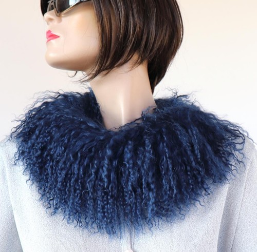 Pelz schal tibetlamm boa loop - pelz,