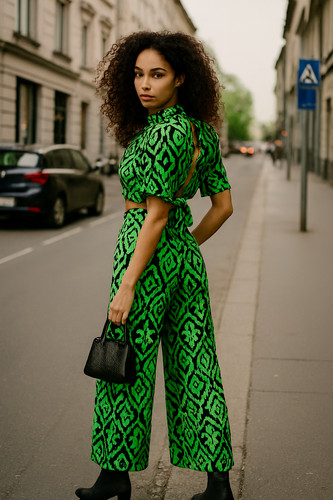 Boho damen oberteil grün - boho, –