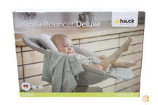 Hauck Bouncer Deluxe 2in1 Babywiege Babyschaukel Wippe Wiege Schaukel grau