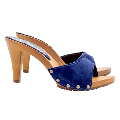 Kiara shoes zoccoli blau - kiara,