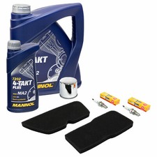 Wartungspaket für Suzuki VS 1400 chrom Öl 5L + Luftfilter + Ölfilter +Zündkerzen