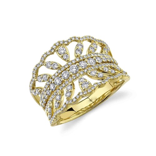 14k gelb gold diamant - 14k,