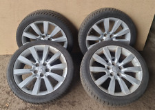 Original Mitsubishi Grandis Alufelgen 7J 18" ET46 LK5x114,3 MIT REIFEN 215/45R18