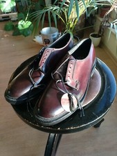 NOS Hannover Horween Shell Cordovan Lederschuhe US 8,5 Deadstock