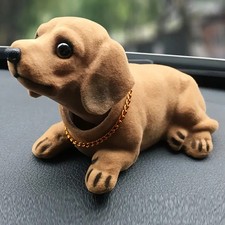 Original Wackel Dackel Wackelkopf Waldi- Hund Deko Kult - Hutablage