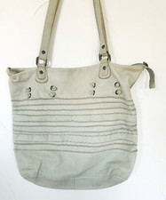 Tasche Schultertasche High Brooks grau mint Shabby Look