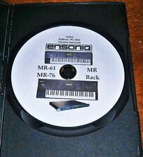 Ensoniq  MR serie + (ZR + Fizmo ) -  CD mit Voice Programs