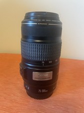 Canon 75-300mm F/4-5.6 IS USM EF Auto Focus Image Stabilizer Zoom Lens /bastler