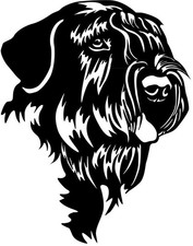 RIESENSCHNAUZER Aufkleber -